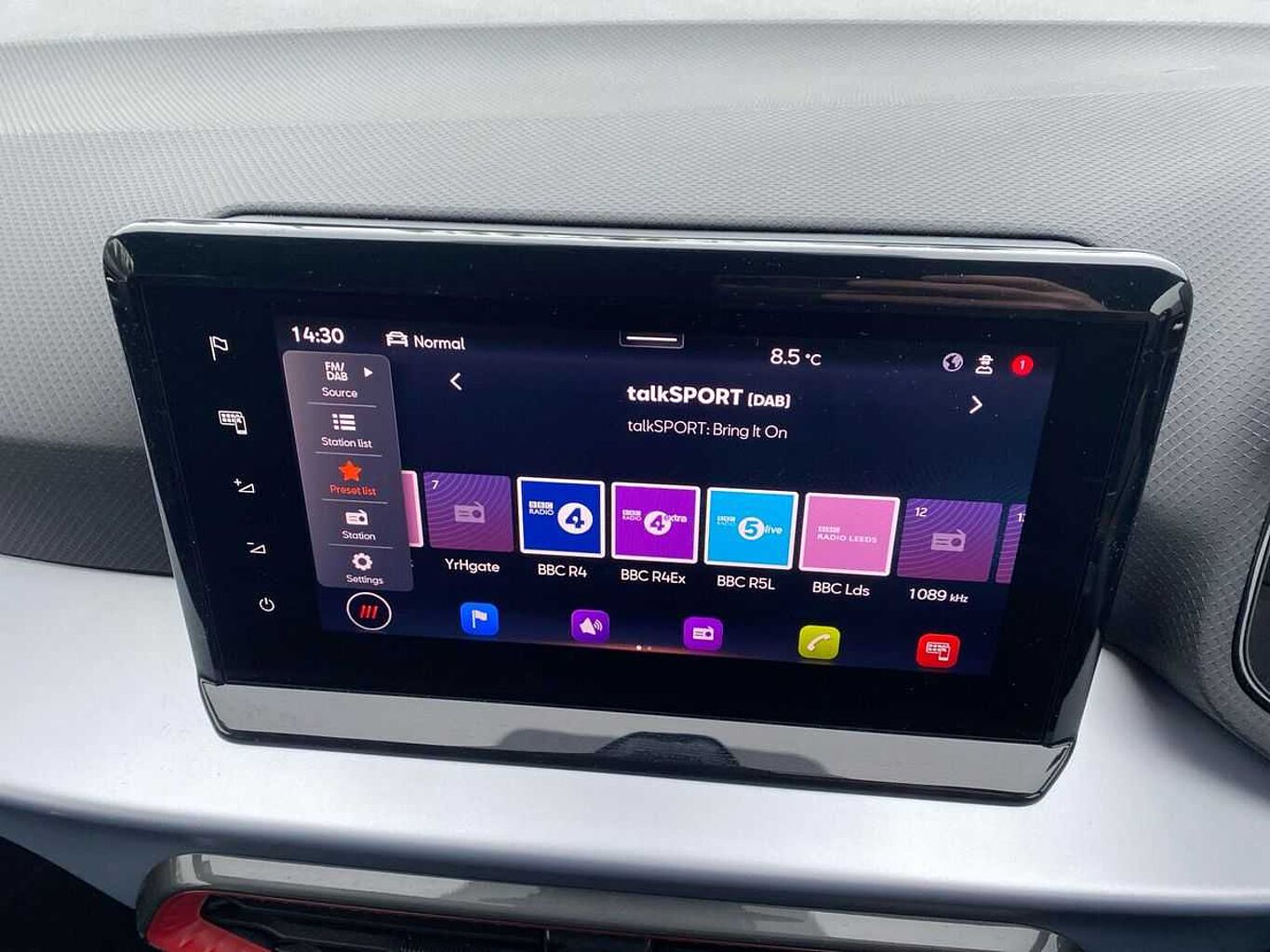 SEAT Ibiza 1.0 TSI Fr Hatchback 5Dr Petrol Manual Euro 6 (S/S) (110 Ps)