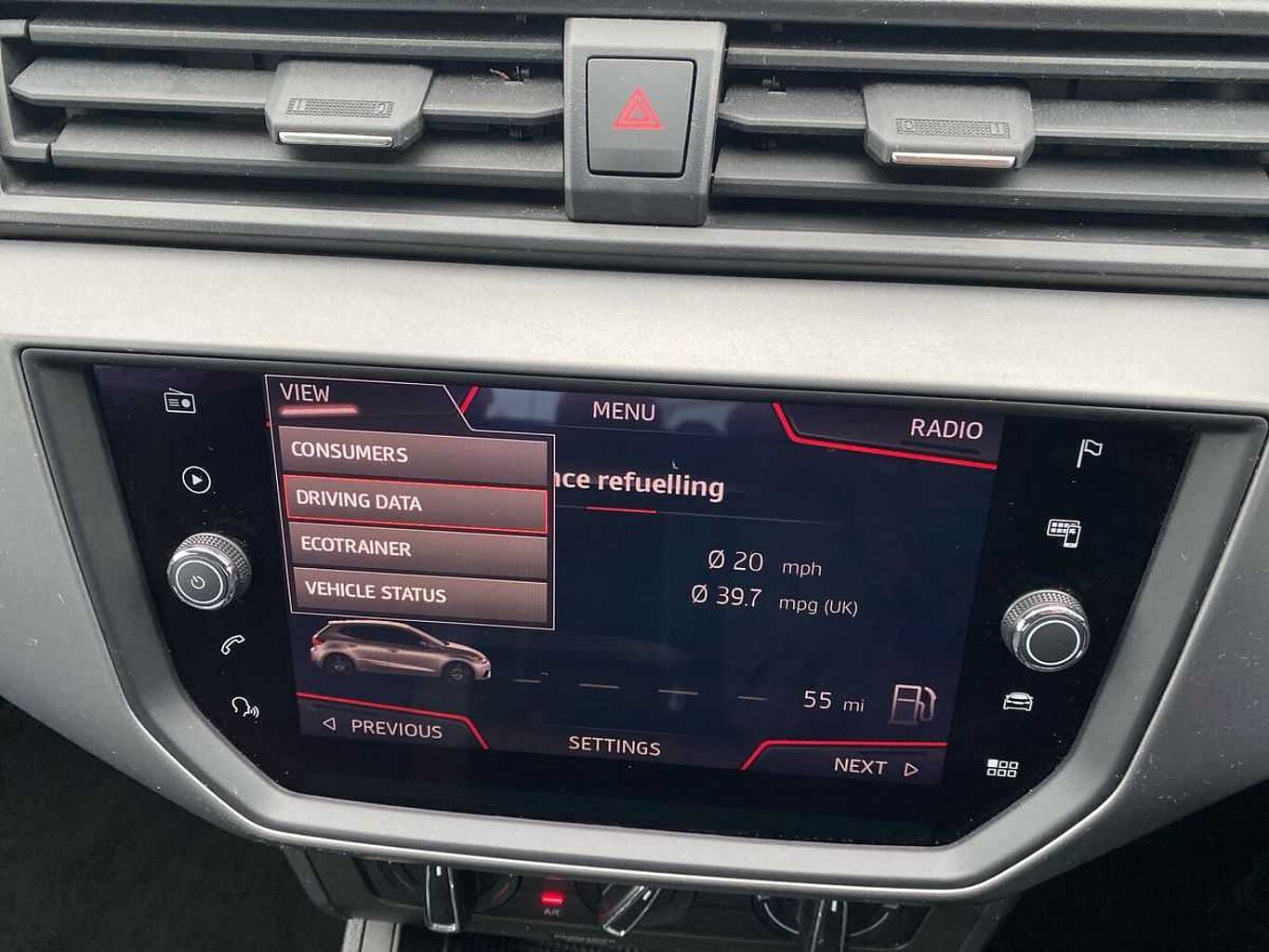 SEAT Ibiza 1.0 Mpi SE Technology Hatchback 5Dr Petrol Manual Euro 6 (S/S) Gpf (80 Ps)